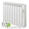Emisor con fluido térmico digital programable RF8E PLUS 1000W 17kg 58x73,5x10cm con referencia 90501007 de la marca GABARRON.