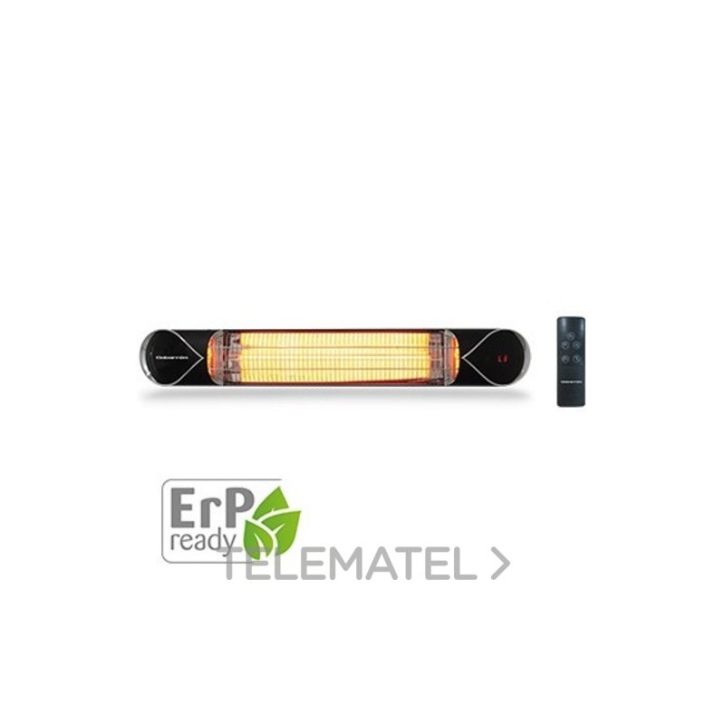 Calefactor eléctrico infrarrojos de carbono IFC-2000 mural / techo 220-240V 800/1200/1600/2000W 13x90x9cm con referencia 502012