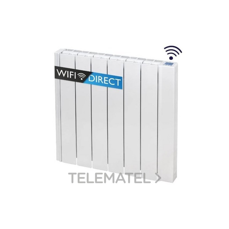Emisor con fluido térmico y control Wifi directo (sin necesidad de centralita) digital programable RD4WDIR 58x42x8cm 500W con r