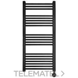 Toallero eléctrico de baño analógico con regulación de temperatura TN-500 negro con referencia 50100050 de la marca ELNUR GA