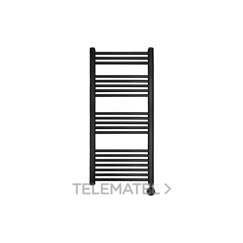 Toallero eléctrico de baño analógico con regulación de temperatura TN-500 negro con referencia 50100050 de la marca ELNUR GA