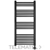 Toallero eléctrico de baño analógico con regulación de temperatura TN-500 negro con referencia 50100050 de la marca ELNUR GA