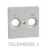 Tapa TV/FM ELEGANCE/AQUADESIGN blanco con referencia MTN299919 de la marca SCHNEIDER ELECTRIC.