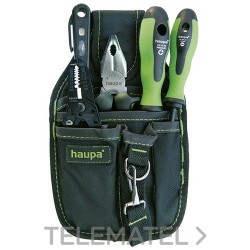 TALI PORTAHERRAMIENTA TOOL POUCH 5 PIEZAS con referencia 220506 de la marca HAUPA.