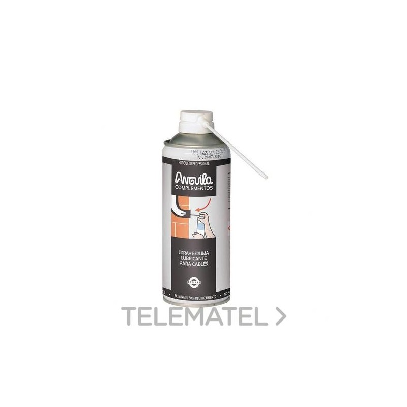 Espuma lubricante spray 400ml con referencia 46030000 de la marca ANGUILA.