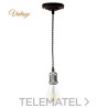 Set cordón téxtil negro+gris con referencia 987553 de la marca LAES.