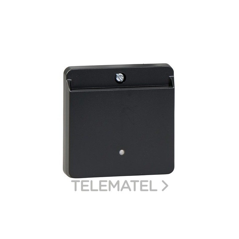 Tapa tarjeta con visor ELEGANCE antracita con referencia MTN315414 de la marca SCHNEIDER ELECTRIC.