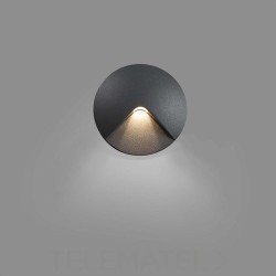 Luminaria empotrable UVE LED 2W 3000K gris oscuro con referencia 70397 de la marca FARO.