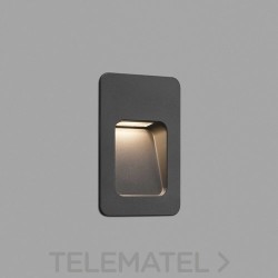 Luminaria empotrable NASE-2 LED 3W 3000K gris oscuro con referencia 70399 de la marca FARO.