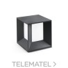 Luminaria sobremuro MILA LED 18W 4000K gris oscuro con referencia 70771 de la marca FARO.