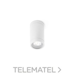 Plafón superficie OLOT GU10 35W blanco con referencia 71372 de la marca FARO.