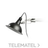Luminaria pinza PEPPER E27 40W negro con referencia 64169 de la marca FARO.