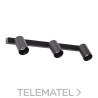 Aplique STAN orientable negro 3xGU10 con referencia 43745 de la marca FARO.