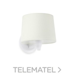 Aplique CONGA blanco E27 diámetro 215x160 blanco con referencia 64306-01 de la marca FARO.