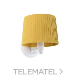 Aplique SAMBA blanco encintada E27 215x160 amarillo con referencia 64306-36 de la marca FARO.