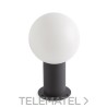 Luminaria sobremuro MOON H300 1xE27 15W gris oscuro con referencia 74433S-01 de la marca FARO.