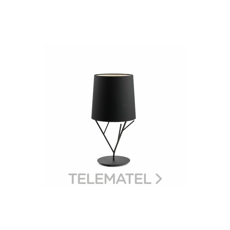 Luminaria sobremesa TREE 1xE27 negro con referencia 29866 de la marca FARO.