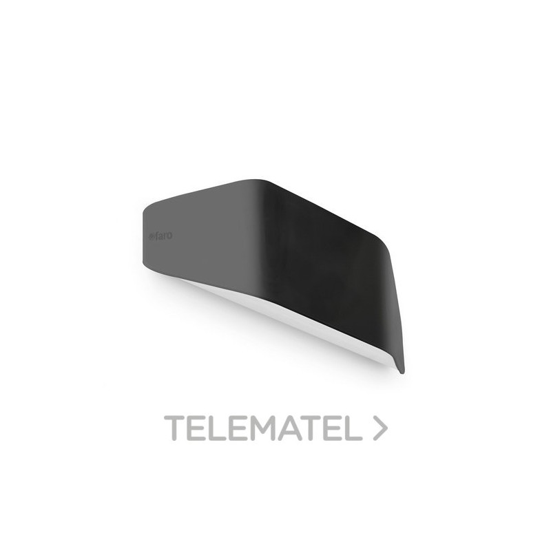 Aplique+Bañador pared 1xE27 20W gris oscuro con referencia 71517 de la marca FARO.