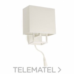 Aplique VESPER con lector LED E14 20W blanco con referencia 29982 de la marca FARO.