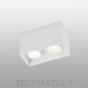 Plafón TECTO GU10 50W blanco con referencia 63272 de la marca FARO.