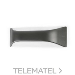Aplique VIEW E27 15W IP44 gris oscuro con referencia 71519 de la marca FARO.