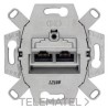 Toma doble RJ45 Cat.6E STP-Rutenbeck con referencia 5TG20262 de la marca BJC.