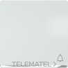 Tecla símbolo campana Miro cromo en blanco polar con referencia 5TG62705CW10 de la marca BJC.