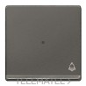 Tecla símbolo campana Miro difusor cromo en carbono con referencia 5TG62705CC11 de la marca BJC.