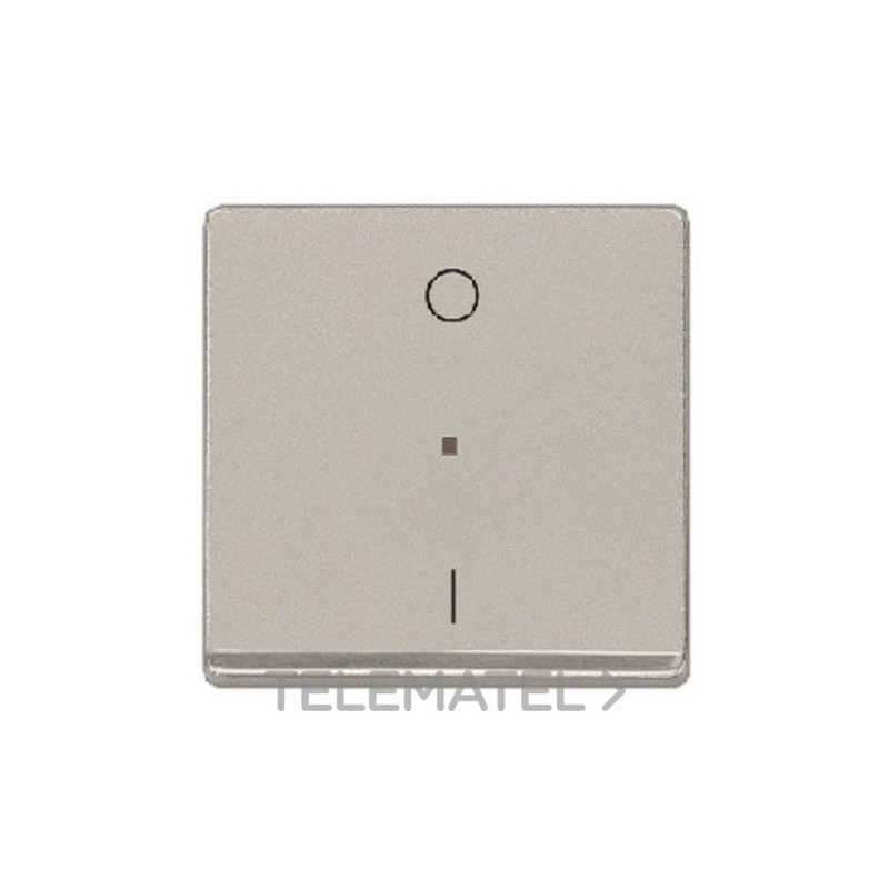 Tecla bipolar Miro difusor cromo en aluminio con referencia 5TG62705CA41 de la marca BJC.