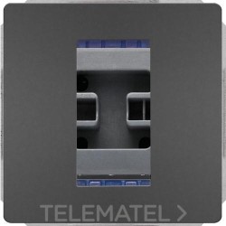 Adaptador 1 módulo style M-system en antracita cosso con referencia 5TG13910AC de la marca BJC.