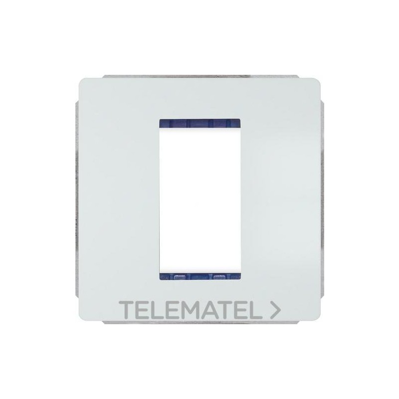 Adaptador 1 módulo style M-system en blanco polar con referencia 5TG13910WH de la marca BJC.