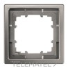Marco simple Delta style en antracita cosso con referencia 5TG13210AC de la marca BJC.