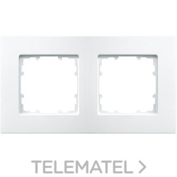 Marco doble Delta miro en blanco polar con referencia 5TG11120WH de la marca BJC.