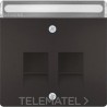 Tapa rojo modular style protección etiqueta en chocolate con referencia 5TG13430CH de la marca BJC.
