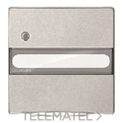 Tapa abatible Schuko style protección con indicador de servicio etiqueta platino con referencia 5UH12884PM11 de la marca BJC.