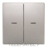 Tecla doble style difusor en platino con referencia 5TG72701PM01 de la marca BJC.
