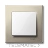 Marco Metal M-ELEGANCE con 1 elemento titanio con referencia MTN403105 de la marca SCHNEIDER ELECTRIC.