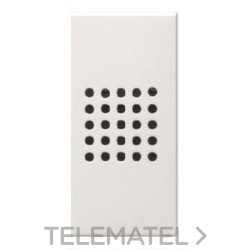 Módulo zumbador Delta i-system en platino metalizado con referencia 5TG98758PM de la marca BJC.
