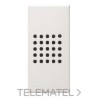 Módulo zumbador Delta i-system en platino metalizado con referencia 5TG98758PM de la marca BJC.