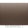 Tecla interruptor conmutador cruzamiento serie Iris en chocolate con referencia 18705-CH de la marca BJC.