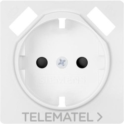 Tapa Schuko + USB MIRO blanco mate con referencia 5UH10724SW30 de la marca BJC.