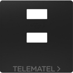 Tecla simple MIRO negro mate con referencia 5TG62705SB00 de la marca BJC.
