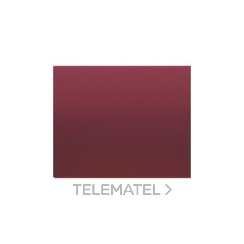 Tecla interruptor conmutador cruzamiento serie Iris en rojo rubí con referencia 18705-RR de la marca BJC.