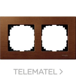 Marco Madera M-ELEGANCE con 2 elementos cerezo con referencia MTN4052-3472 de la marca SCHNEIDER ELECTRIC.