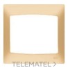 Placa tarjeta temporizador serie Coral en dorado con referencia 21200-DP de la marca BJC.