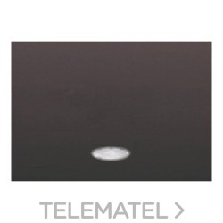 Tecla interruptor conmutador y cruzamiento con difusor serie Coral en gris lava con referencia 21705-GLL de la marca BJC.