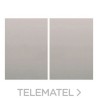Juego 2 teclas para 2 mecanismos serie Coral en plata con referencia 21709-PL de la marca BJC.