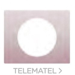 Tapa piloto serie Coral en blanco con referencia 21730 de la marca BJC.