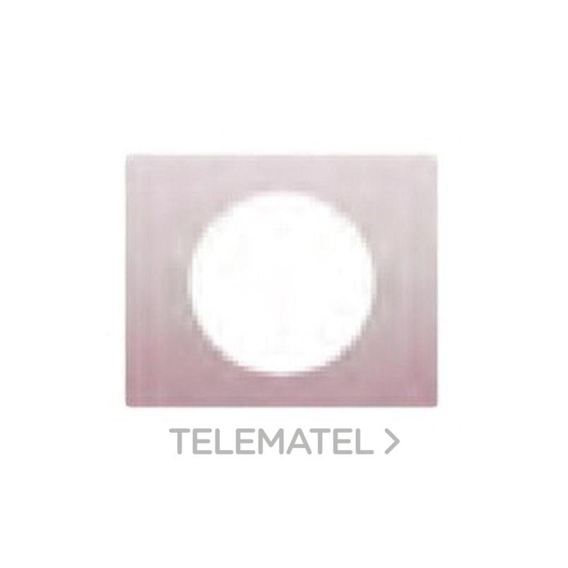 Tapa piloto serie Coral en plata luna con referencia 21730-PL de la marca BJC.