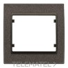 Marco 1 elemento horizontal vertical serie Mega en negro ébano cosso con referencia 22001-NEC de la marca BJC.